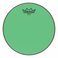 REMO BE-0310-CT-GN Emperor® Colortone™ Green Drumhead ,10' цветной двухслойный прозрачный пластик, зеленый