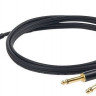 Proel CHLP210LU3 - сценический кабель, 6.3 джек стерео <-> 6.3 х 2 джек моно - 3м