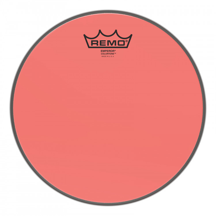 REMO BE-0310-CT-RD Emperor® Colortone™ Red Drumhead ,10' цветной двухслойный прозрачный пластик, красный