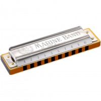 HOHNER M1896126 Marine Band 1896 B губная гармошка диатоническая, 10 отвертсий, тональность СИ