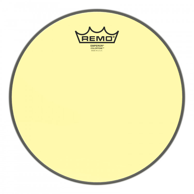 REMO BE-0310-CT-YE Emperor® Colortone™ Yellow Drumhead ,10' цветной двухслойный прозрачный пластик, желтый