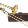Тромбон-бас Stradivarius BACH 50AFЗG Bb/F/Gb с квартвентилем кейс и мундштук в комплекте