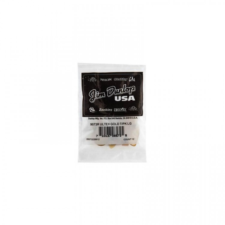 DUNLOP 9073R Ultex® Thumbpicks Large упаковка медиаторов - когтей (12шт.)