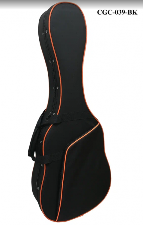 Кейс для классической гитары ВRAНNER CGC-039/BK 39'', контурный Кейс для классической гитары ВRAНNER CGC-039/BK 39'', контурный