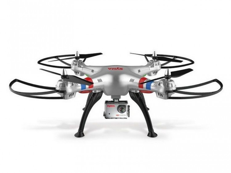 Р/У квадрокоптер Syma X8G с HD камерой 5Мп 2.4G RTF