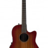 OVATION 2771STR-MB Main Street Balladeer Mahogany Satin Burst электроакустическая гитара