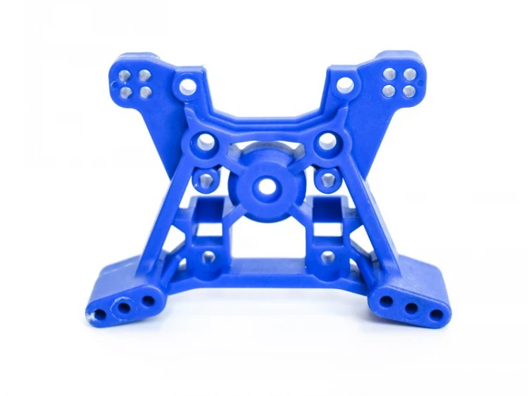 Стойка крепления передних амортизаторов для Remo Hobby MMAX, EX3 1/10, тюнинг, синяя