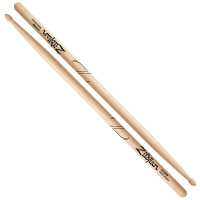 ZILDJIAN Z5AAC 5A ACORN TIP барабанные палочки с деревянным наконечником, форма наконечника Acorn, материал: орех