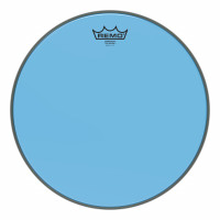 REMO BE-0314-CT-BU Emperor® Colortone™ Blue Drumhead, 14' цветной двухслойный прозрачный пластик, голубой