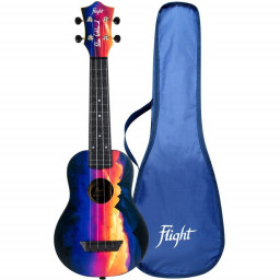 FLIGHT TUS EE SUNSET укулеле-сопрано со звукоснимателем FLIGHT TUS EE SUNSET укулеле-сопрано со звукоснимателем