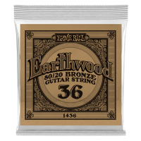 Одиночная струна для акустической гитары Ernie Ball P01436