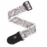Ремень для гитары Planet Waves P20W1418 ткань "Paisley White" белый