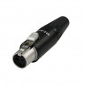Кабельный разъем Rean RT3FC-B mini XLR female