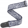 Ремень для гитары Planet Waves P20W1419 ткань "Paisley Blue" синий
