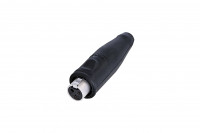 Кабельный разъем Rean RT3FC-B-W mini XLR female