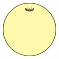REMO BE-0314-CT-YE Emperor® Colortone™ Yellow Drumhead, 14' цветной двухслойный прозрачный пластик, желтый
