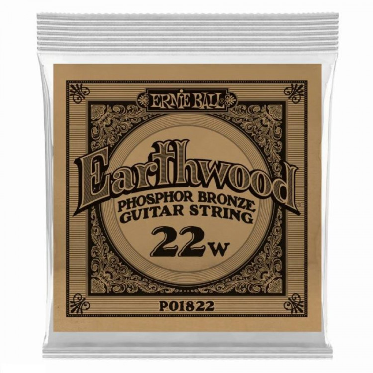ERNIE BALL 1822 (.022) одна струна для акустической гитары