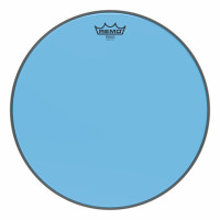 REMO BE-0316-CT-BU Emperor® Colortone™ Blue Drumhead, 16' цветной двухслойный прозрачный пластик, голубой