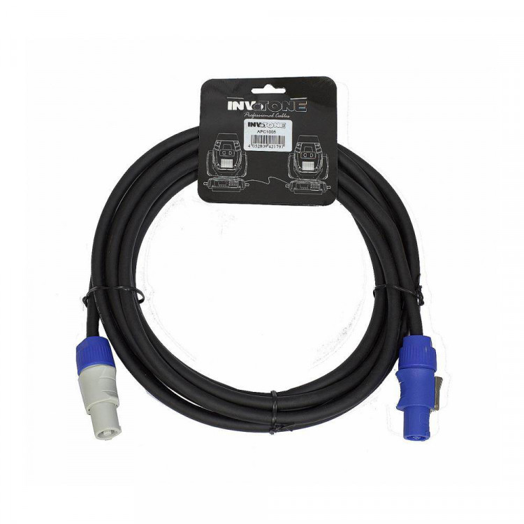 Кабель силовой INVOTONE APC1005 PowerCon In/Out 5 м