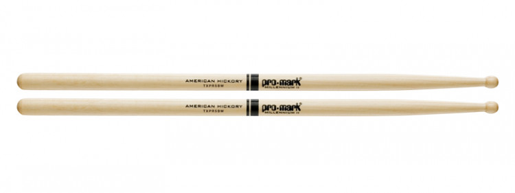 ProMark TXPR5BW Барабанные палочки 5B Pro-Round с деревянным наконечником