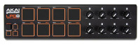 AKAI PRO LPD8, портативный USB/MIDI-контроллер, 8 чувствительных пэдов, 8 регуляторов Q-Link, питание по USB