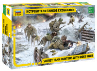 Истребители танков с собаками 1/35