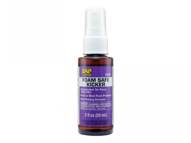 Активатор циакрина ZAP Foam Safe Kicker, спрей, 59мл (btls.) использовать с PT-25