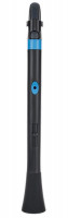 NUVO DooD (Black/Blue) блокфлейта барочная строй С (До) + кейс, таблица аппликатур, крышка мундштука и два язычка