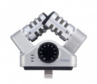 Zoom IQ6 iOS-совместимый стерео-микрофон,охват поля – 90/120°, 8-pin Lightning порт цвет серебристый