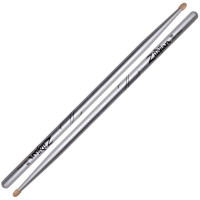 ZILDJIAN Z5ACS 5A CHROMA SILVER (METALLIC PAINT) барабанные палочки, цвет серебристый металлик