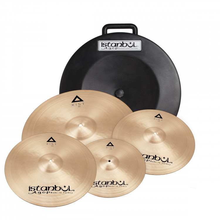Набор тарелок ISTANBUL AGOP IXS3 (14" Hi-Hats, 16" Crash, 20" Ride) XIST + кейс