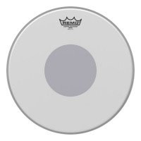 REMO CS-0114-10 CONTROLLED SOUND 14' COATED BOTTOM BLACK DOT матовый пластик с черным центром