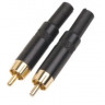 Xline Cables RCON RCA M 05 Разъем кабельный RCA папа никель