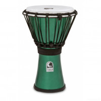 TOCA TFCDJ-7MG Freestyle Colorsound Djembe X-Small Metallic Green джембе, синтетика, 7"х12,5"