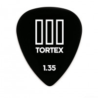 DUNLOP 462P1.35 Tortex TIII набор медиаторов 1.35 мм 12 шт