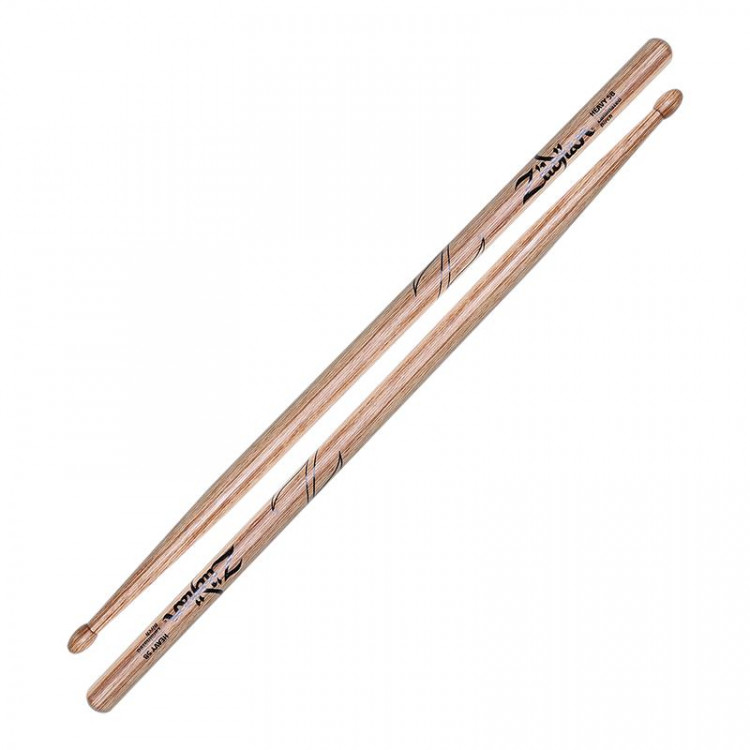 ZILDJIAN Z5BH HEAVY 5B LAMINATED BIRCH барабанные палочки с деревянным наконечником, материал: ламинированная береза