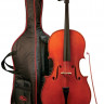 GEWA Set Ideale 4/4 виолончель, массив ели, волнистый клен, чехол, комплект, комплектация Германия
