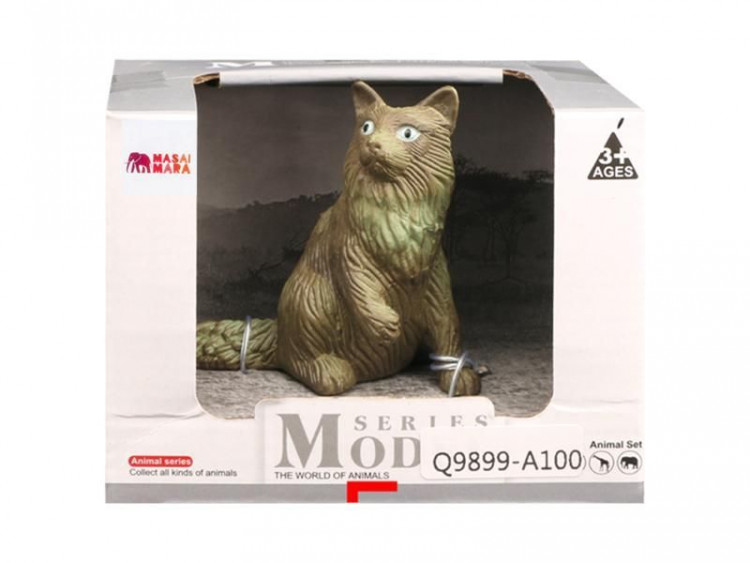 Фигурка игрушка MASAI MARA MM212-200 серии "На ферме": кошка