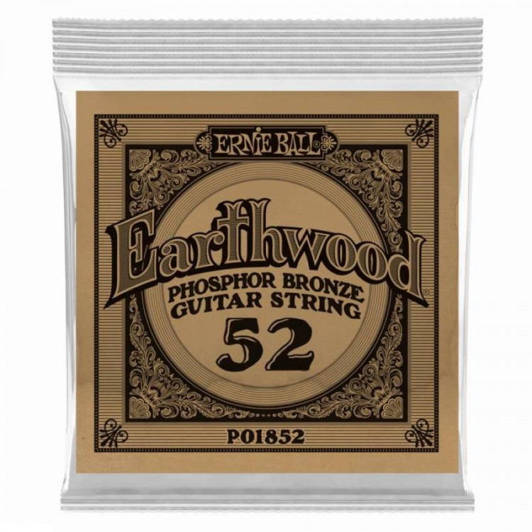 ERNIE BALL 1852 (.052) одна струна для акустической гитары