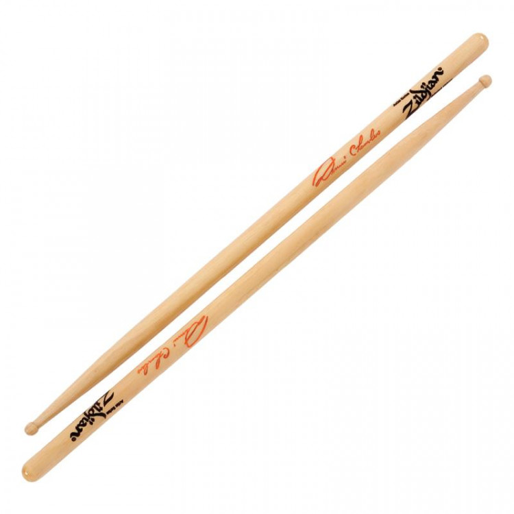ZILDJIAN ZASDC DENNIS CHAMBERS ARTIST SERIES барабанные палочки с деревянным наконечником, именные, материал: орех