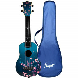 FLIGHT TUS 32 SAKURA укулеле-сопрано с чехлом FLIGHT TUS 32 SAKURA укулеле-сопрано с чехлом