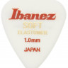 IBANEZ EL14ST10 FLAT PICK ELASTOMER медиатор, толщина 1 мм