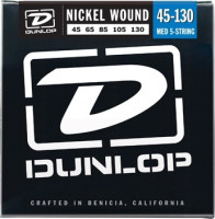 Dunlop DBN Nickel Plated Steel Bass Medium 5-130 45-130
