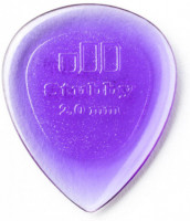 DUNLOP 474P2.0 Stubby® Jazz Lexan® упаковка медиаторов 2.0мм, (6шт.)