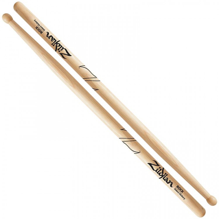 ZILDJIAN ZRK ROCK барабанные палочки с деревянным наконечником, материал: орех, диаметр 0.625', длина 16-5/8'