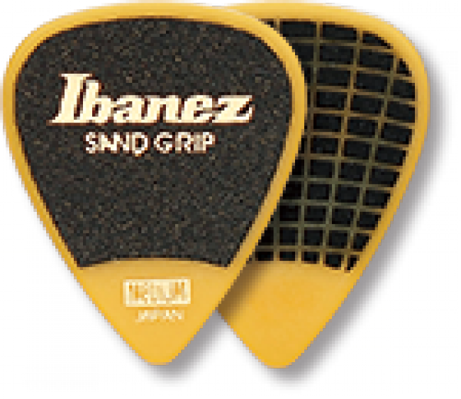 IBANEZ PA14HSG-YE PICKS медиатор heavy, цвет желтый с абразивным напылением, толщина 1 mm (50 штук в упаковке)