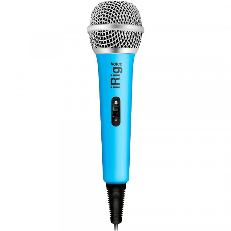 IK MULTIMEDIA iRig Voice - Blue караоке микрофон