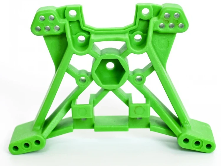 Задний держатель амортизаторов для Remo Hobby MMAX, EX3 1/10, тюнинг, зеленый