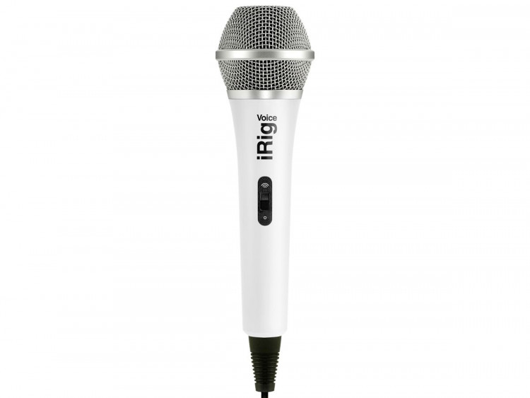 IK MULTIMEDIA iRig Voice - White караоке микрофон