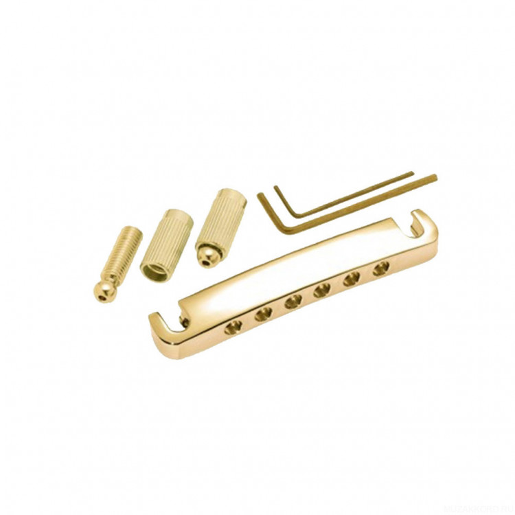 Gotoh 510FA-GG струнодержатель-бридж Tune-o-Matic для электрогитары